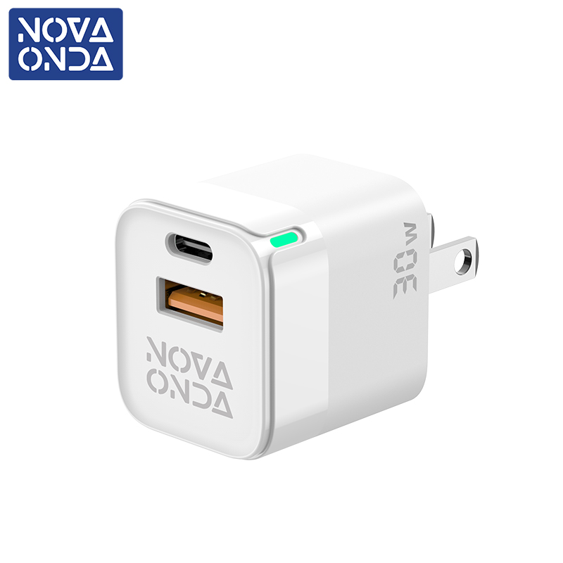 Cargador C56 30W USB y Tipo C