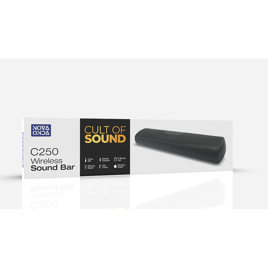 Bocina Bluetooth Cult of Sound: C250