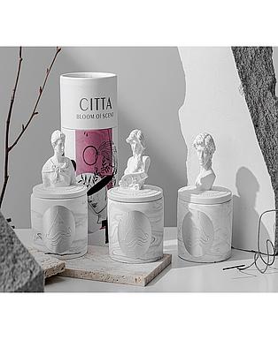Vela Meditation sculpture cup wax