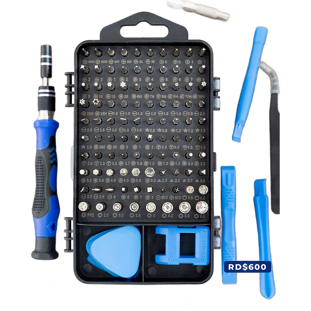 Set de destornillador 117 en 1