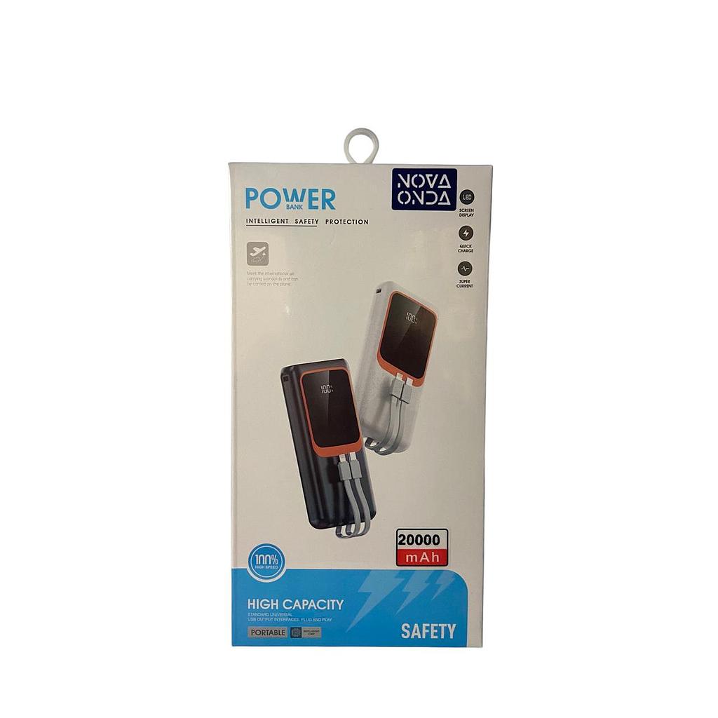 Power Bank Carga Rapida 20,000 mah